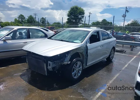 2018 Hyundai Sonata Sport из США, поврежденный, VIN 5NPE34AF0JH634453